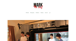 Desktop Screenshot of markthechef.com